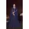 Blue Color Net Designer Bridal Wedding Lehenga Choli -454164723