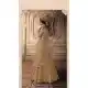 Beige Color Net Designer Mehendi Sangeet Wear Lehenga Choli -633178918