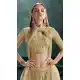 Cream Color Mono Net Designer Fancy Lehenga Choli -454664755