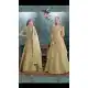 Cream Color Mono Net Designer Fancy Lehenga Choli -454664755