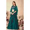 Teal Green Color Fancy Lycra Designer Fancy Lehenga Choli