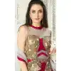 Rani Pink Color Silk Designer Readymade Salwar Kameez