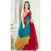 Multi Color Net Silk Designer Readymade Salwar Kameez