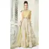 Gold Color Silk Designer Readymade Salwar Kameez