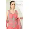 Pink Color Net Silk Designer Readymade Salwar Kameez