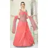 Pink Color Net Silk Designer Readymade Salwar Kameez