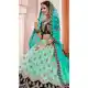 Aqua Green Color Satin Silk Designer Plus Size Lehenga Choli -644980603
