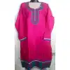 Hot Pink Silk Party Readymade Kurtis | FH5555114