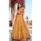 Elegant Yellow Color Silk Designer Bridal Wedding Lehenga Choli -644480553