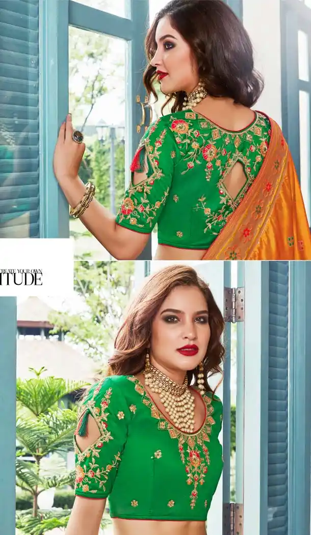 Light Green Color Silk Jacquard Designer Plus Size Lehenga Choli -658382307