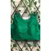 Engaging Malabari Silk Designer Plain Work Readymade Blouse