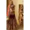 Captivating Maroon Color Velvet Bridal Wedding Lehenga Choli -70611118