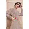 Gorgeous Grey Color Net Designer Wear Traditional Lehenga Choli