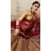 Trendy Maroon Color Fancy Traditional Party Wear Ladies Lehenga Choli