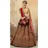 Trendy Maroon Color Fancy Traditional Party Wear Ladies Lehenga Choli