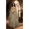 Pista Green Color Net Sangeet Mehendi Ceremony Wear Lehenga Choli