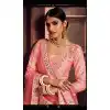 Pink Color Silk Heavy Designer Embroidery Women Lehenga Choli