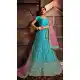 Firozi Color Silk Heavy Designer Embroidery Women Lehenga Choli -677284968