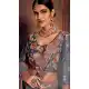 Fascinating Grey Color Silk Heavy Designer Embroidery Women Lehenga Choli -677284971
