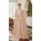 Creamy Pink Color Butterfly Net Designer Traditional Lehenga Choli -692786446
