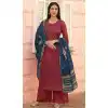 formal cotton palazzo suit designs