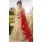 Chantilly Beige Color Satin Silk Traditional Wear Lehenga Choli -698387171