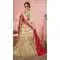 Beige Color Satin Silk Traditional Patry Wear Lehenga Choli -698487178