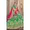 Green Color Silk Traditional Patry Wear Embroidered Lehenga Choli -698687188