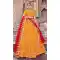 Attractive Orange Color Silk Traditional Patry Wear Embroidered Lehenga Choli -698687193