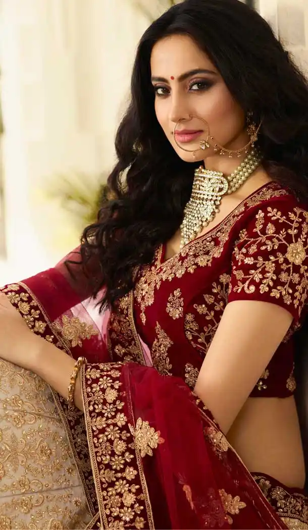 Charming Off White Color Satin Silk Designer Bridal Wedding Lehenga Choli -704487698