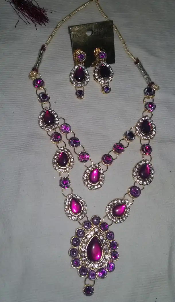 Majesty Pink and White Color Fashion Jewelry