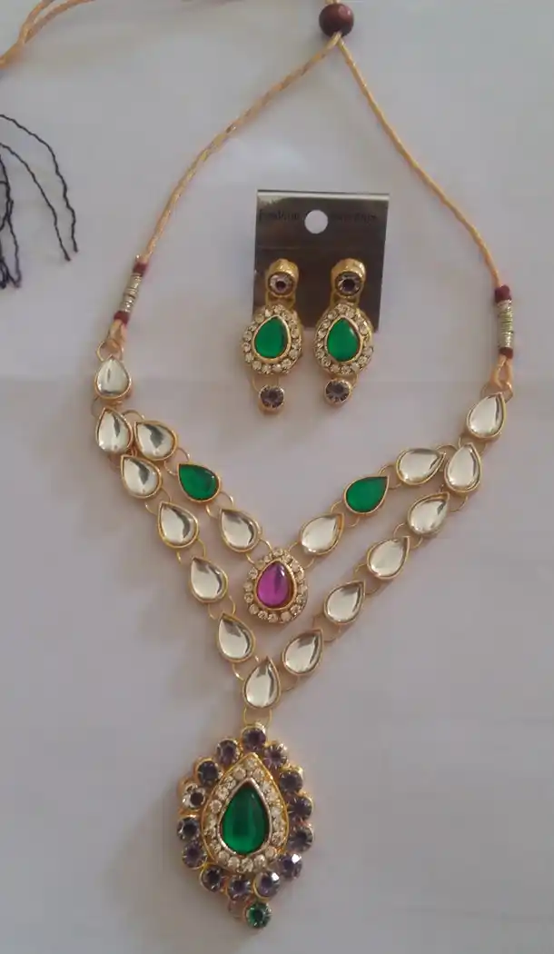 Diamond Necklace Sets | FHJS7254-46