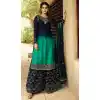 buy georgette sharara suit plus size
