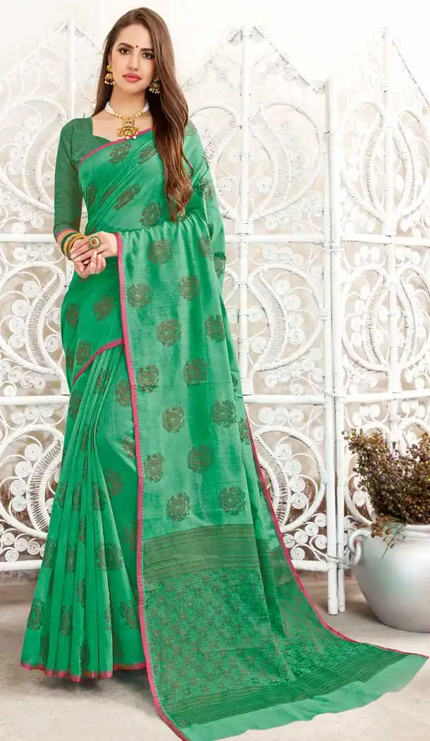 party wear linen saree in nepal