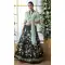 Dark Green Color Art Silk Designer Reception Wear Lehenga Choli -723989685