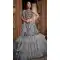 Grey Color Net Designer Reception Party Wear Lehenga Choli -724089693