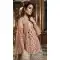 Peach Color Heavy Net Designer Pakistani Plus Size Palazzo Suits -726689958