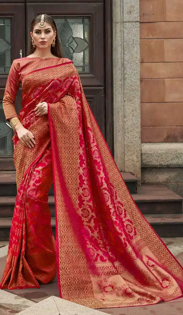 designer kanchi jacquard  sarees online