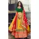 Melodic Yellow Color Silk Designer Bridal Wedding Lehenga Choli -732390658
