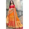 traditional heavy silk lehenga