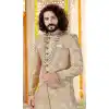 buy gold readymade designer indowestern sherwani for men