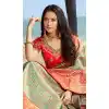 traditional pure silk jacquard sarees of gujarat