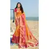 traditional pure silk jacquard sarees of india