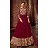 pure georgette designer anarkali salwar suit price