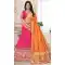 Adorable Pink Silk Jacquard Designer Bridal Wear Lehenga Choli -741491704