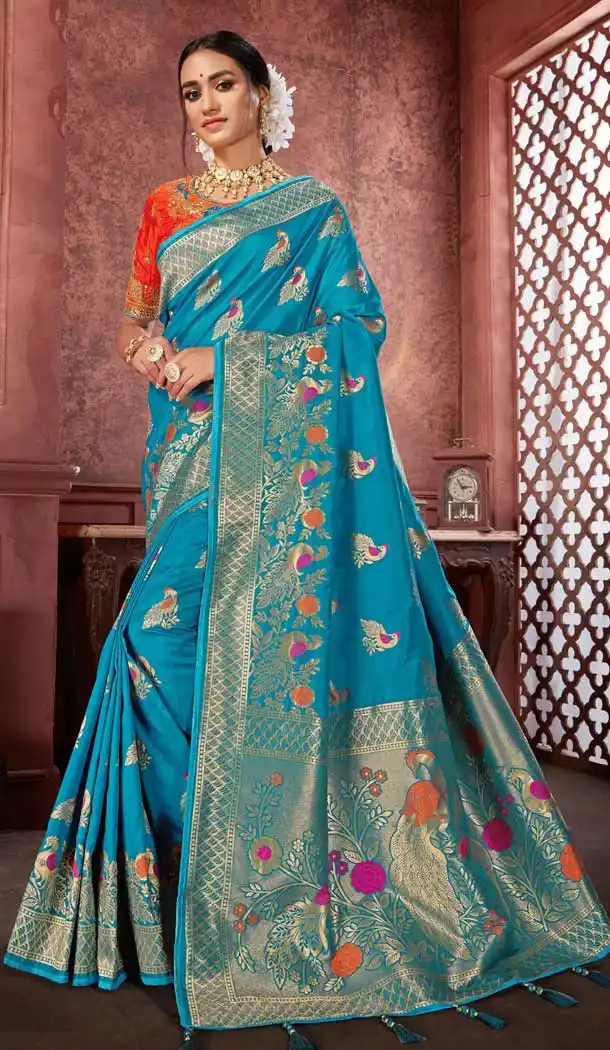 banarasi silk saree design with price -743391899