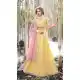 Gorgeous Yellow Color Net Designer Traditional Party Wear Lehenga Choli -752092734