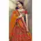 Coffee Color Georgette Heavy Designer Wedding Wear Lehenga Choli -757793528