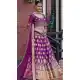 Charming Purple Color Chennai Silk Desiginer Wedding Wear Lehenga Choli -764694115