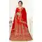 Charming Red Satin Silk Traditional Wear Plus Size Lehenga Choli -767494401